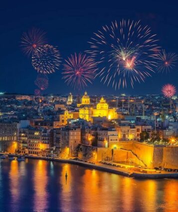 malta fireworks events